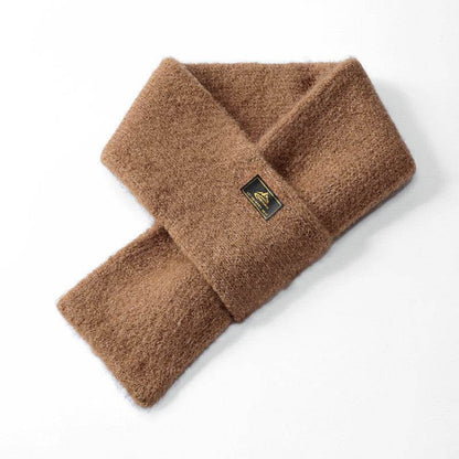 Men's Casual Padded Warm Scarf - Trendy Camel Outdoor Accessory - Buy Center