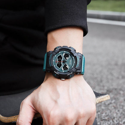Double Display Digital Watch for Men - Stylish Sports Accessory 2025 - Buy Center