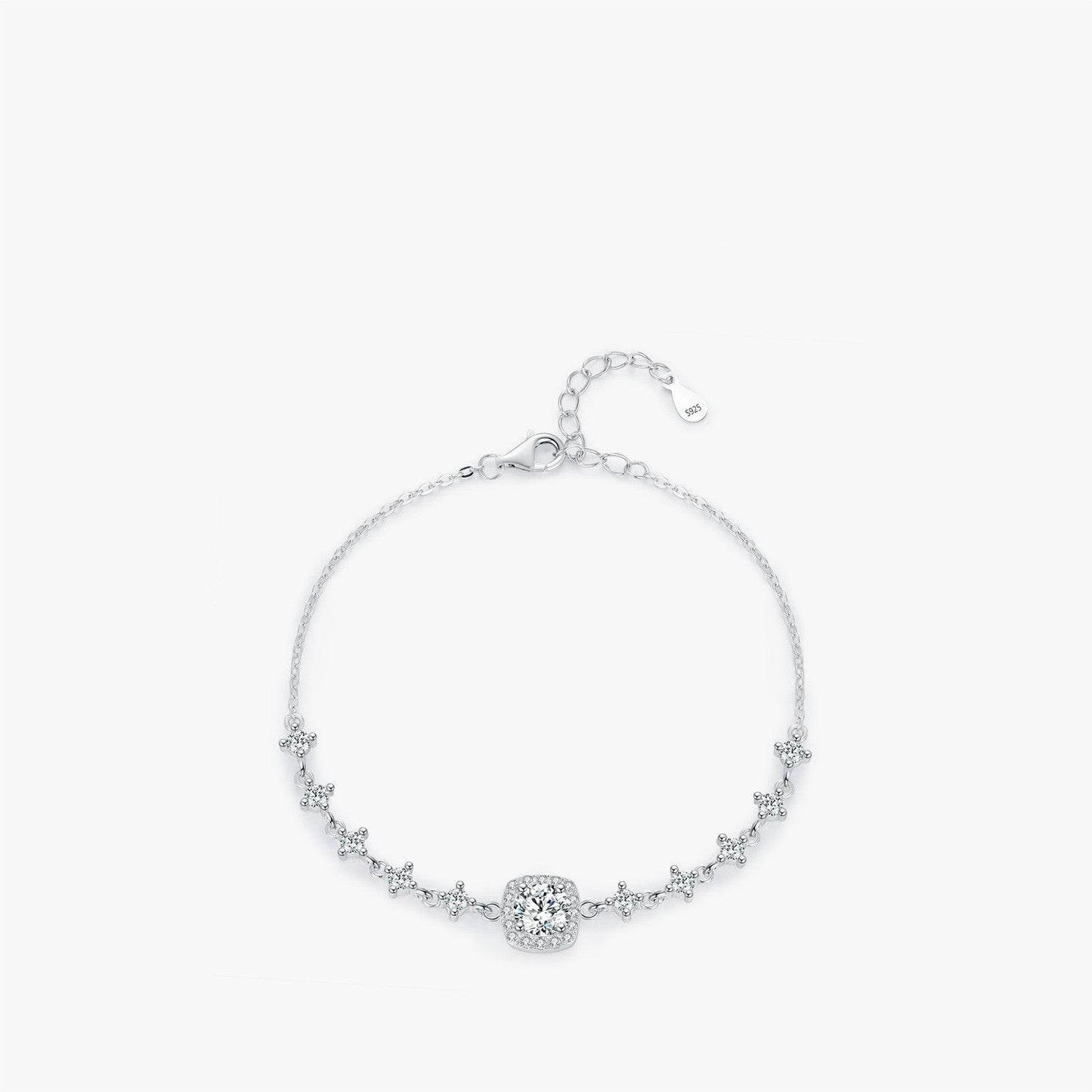 Stylish Geometry Bracelet for Women - Premium 925 Silver Fashion Jewelry - Buy Center