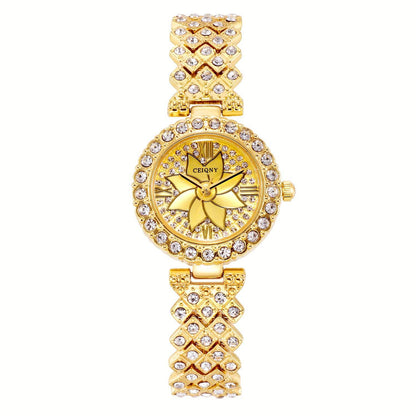 Xiaoxiangfeng Diamond Quartz Watch for Women - Elegant & Waterproof Design - Buy Center