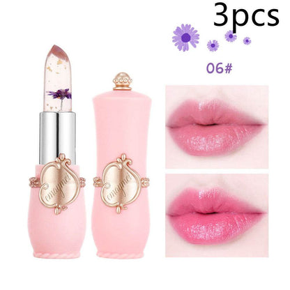Maymei Color Changing Lip Balm - Moisturizing Dried Flower Lipstick - Buy Center