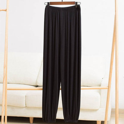 Buycenter Loose Modal Martial Arts Pants - Comfortable Tai Chi Bloomers - Buy Center