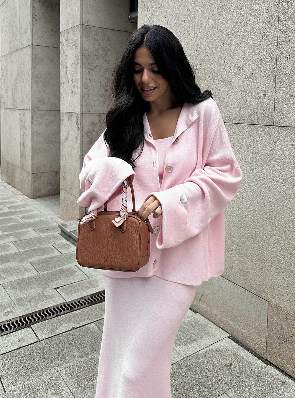 Buycenter Women's Knitting Cardigan - Loose Fit Pullover for Autumn/Winter - Buy Center