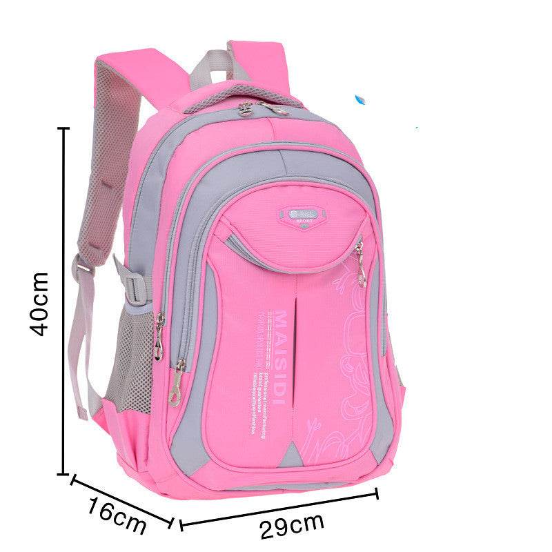 Lightweight Waterproof Schoolbag for Boys - Durable Nylon, Grades 1-6 - Buy Center