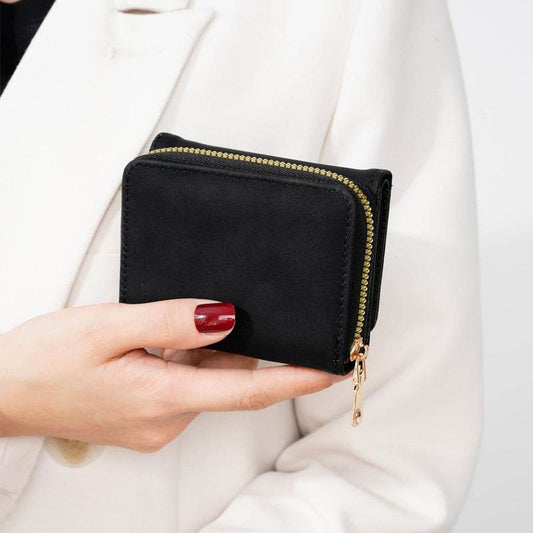 Women's Frosted Wallet - Stylish PU Leather Accessory for Urban Chic - Buy Center