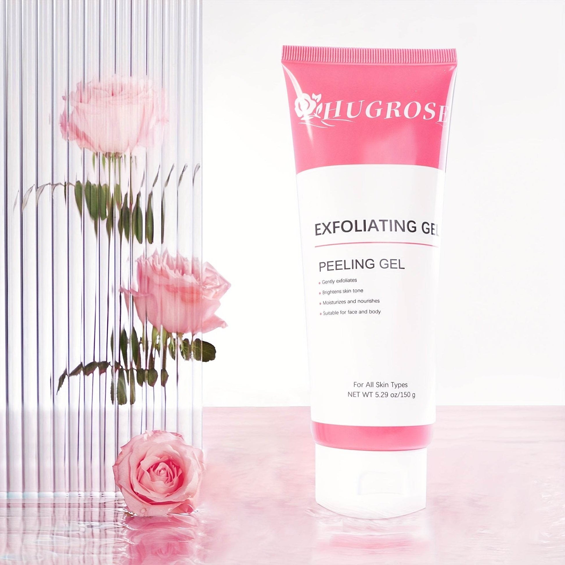 Hugrose Exfoliating Gel - Gentle Face Care for Radiant, Bright Skin - Buy Center
