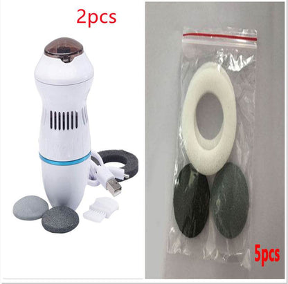 Multifunctional Electric Foot File Grinder - USB Rechargeable Callus Remover - Buy Center