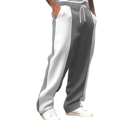 Men's Casual Loose Trousers - Comfortable Polyester Fiber Pants - Buy Center