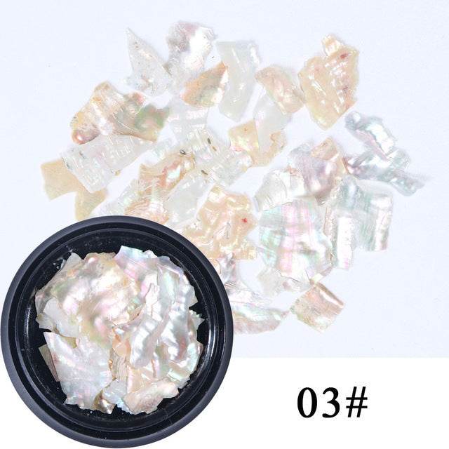 Stylish Nail Ornament Shell - Vibrant 3D Nail Decoration for DIY Glam - Buy Center
