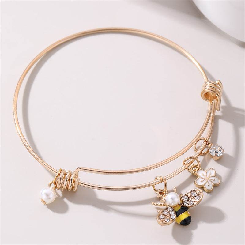 Elegant Oil Dripping Butterfly Bracelet - Premium Acrylic Jewelry - Buy Center