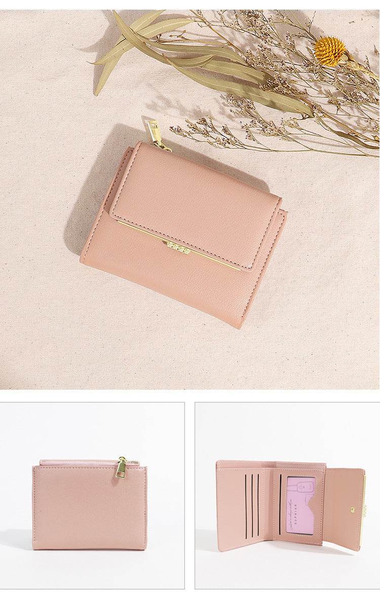 Women's Long Zipper Wallet - Trendy Macaron Colors & Lightweight Design - Buy Center