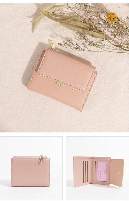Women's Long Zipper Wallet - Trendy Macaron Colors & Lightweight Design - Buy Center