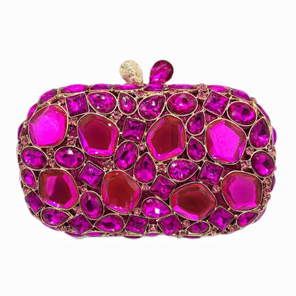 Elegant Hand-held Diamond Evening Bag - Custom Colors & Stylish Design - Buy Center