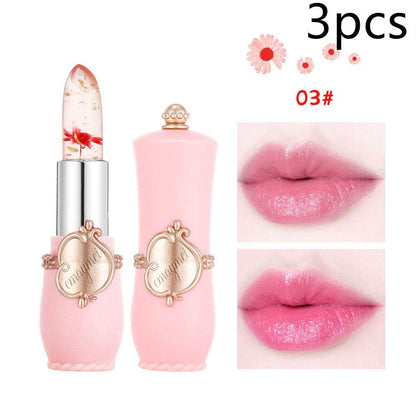 Maymei Color Changing Lip Balm - Moisturizing Dried Flower Lipstick - Buy Center