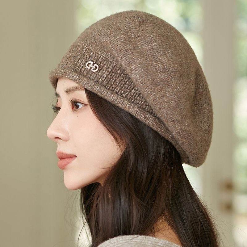 Women's Wool Knitted Hat - Stylish & Warm Winter Accessory 2025 - Buy Center