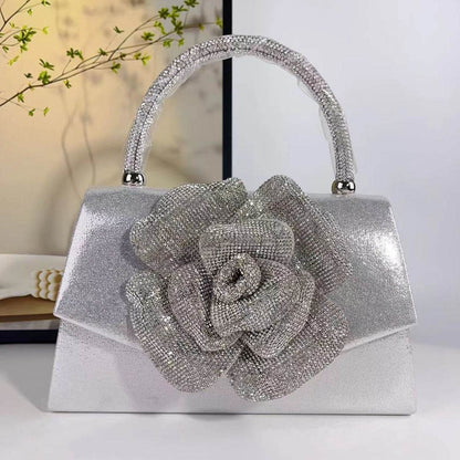 Buycenter Rose Crossbody Banquet Bag - Stylish Clutch for Any Occasion - Buy Center