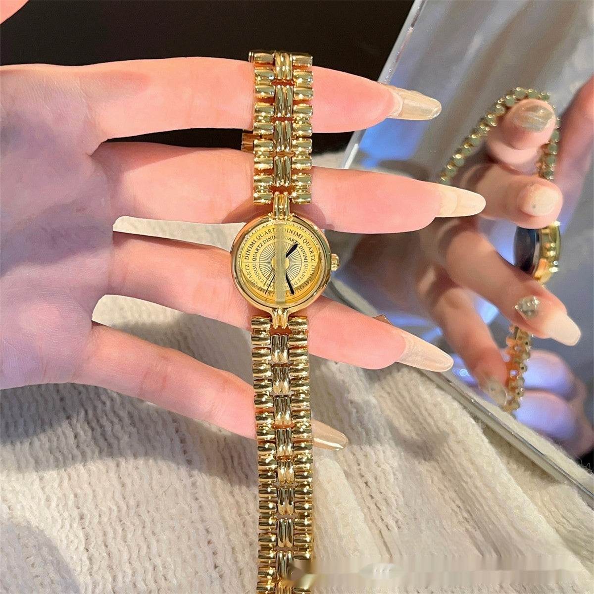 Women's Light Luxury Gold Chain Watch - Elegant & Versatile 2025 Styles - Buy Center