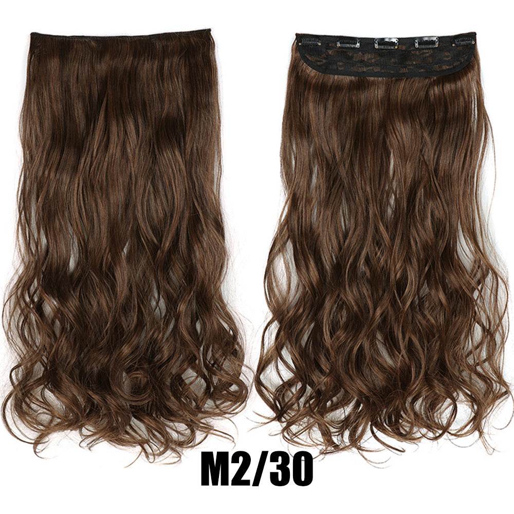 Women's Big Wavy Long Curly Hair Extensions - Fluffy No Trace Design - Buy Center