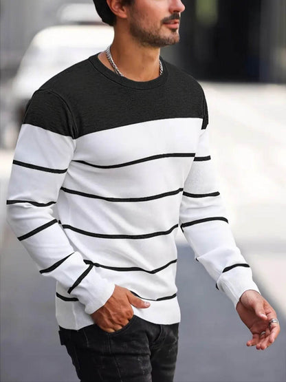 Buycenter Men's Casual Sweater - Trendy Crew Neck in 3 Colors - Buy Center