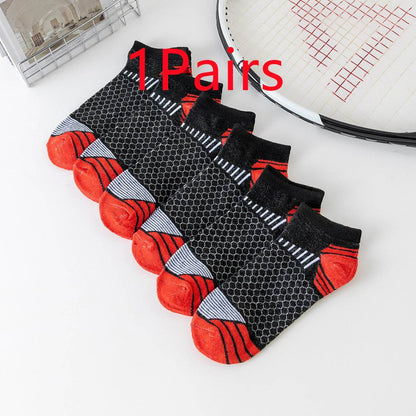 Breathable Men's Sports Socks - Non-Slip Running & Stylish Colors - Buy Center