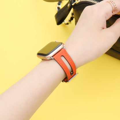 Generation Tide Men's Leather Strap - Breathable & Stylish for Apple Watches - Buy Center