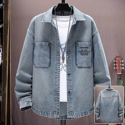 Buycenter Teenagers Loose Long-Sleeved Floral Shirt in Various Colors - Buy Center