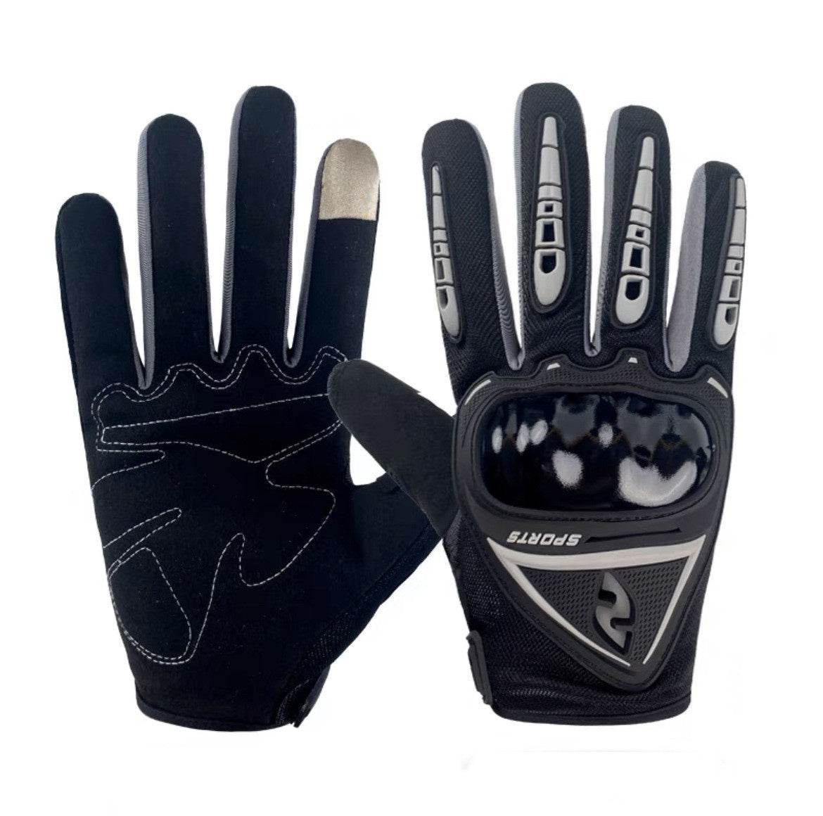 Breathable Non-Slip Riding Gloves - Touch Screen, Long & Half Finger - Buy Center