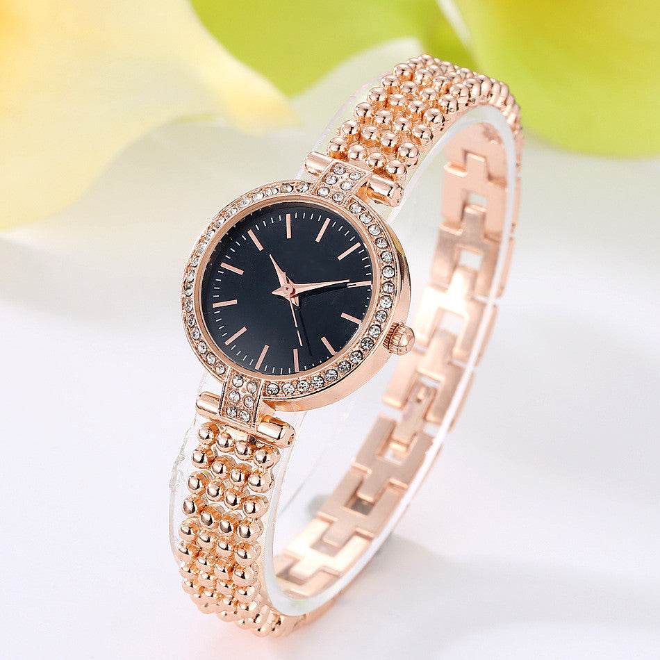 Buy Center Women's Fashion Watch - Elegant Alloy Bracelet in Gold & Silver - Buy Center