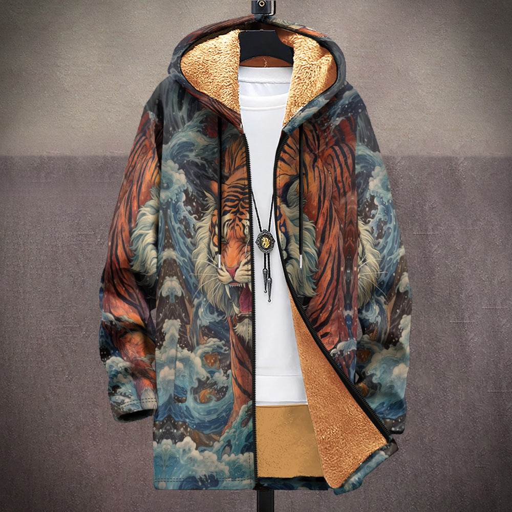 Buycenter Hooded Multi-Color Zipper Coat - Trendy Thickened Blazer 2025 - Buy Center