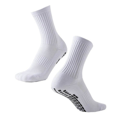 Solid Color Non-Slip Football Socks - Shock-Absorbing, Wear-Resistant Design - Buy Center