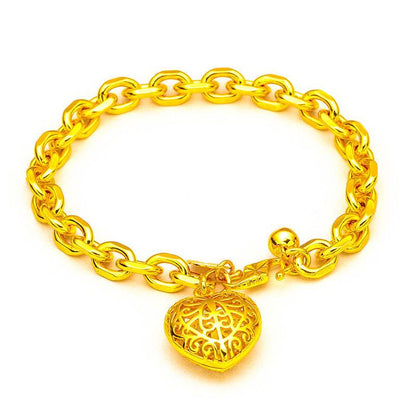 Buycenter Vietnam Women's Heart Bracelet - Elegant Electroplated Design - Buy Center