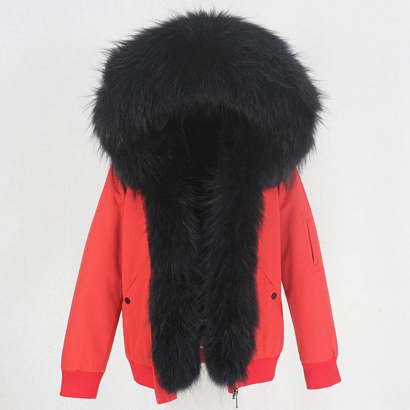 Buycenter Parka Jacket with Raccoon Fur Liner - Stylish Women's Outerwear - Buy Center