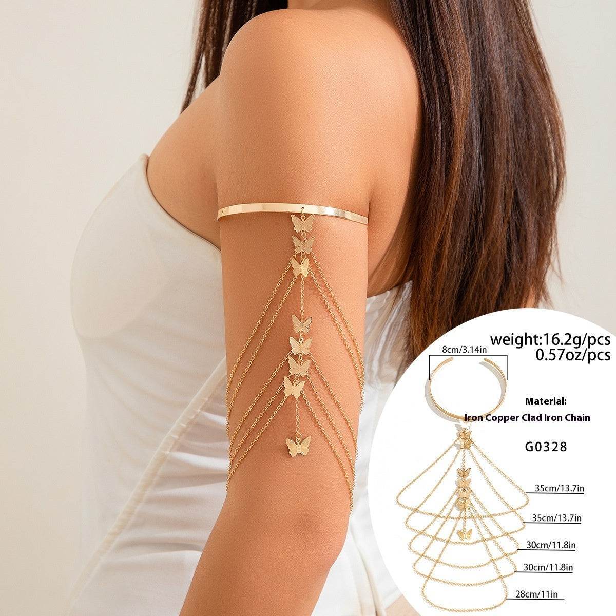 Buycenter Butterfly Flower Tassel Bracelet - Stylish Jewelry for All Occasions - Buy Center