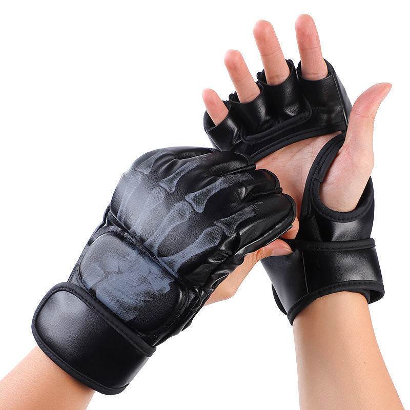 Sandbag Combat Boxing Gloves - Durable PU, Trendy Styles for Training - Buy Center