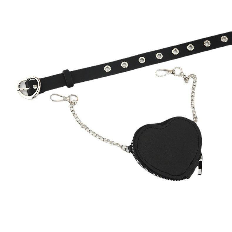 Mini Love Heart Belt Bag - Stylish Waist Accessory for Women 2025 - Buy Center