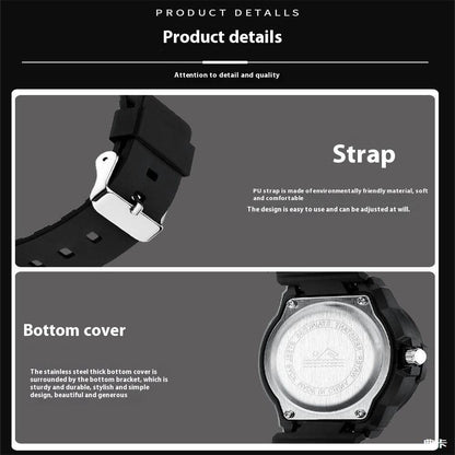 Men's Sports Luminous Quartz Watch - Stylish, Durable, 5-Year Warranty - Buy Center