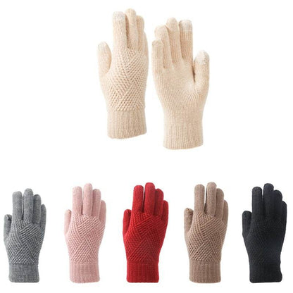 Women's Thermal Touch Screen Gloves - Double Layer, Windproof, Fleece-lined - Buy Center