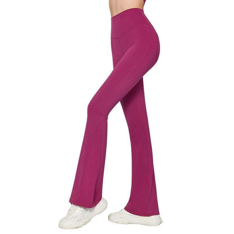 Buycenter High Waist Yoga Trousers - Casual Hip Lift Fitness Pants - Buy Center