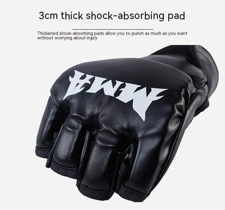 Sandbag Combat Boxing Gloves - Durable PU, Trendy Styles for Training - Buy Center