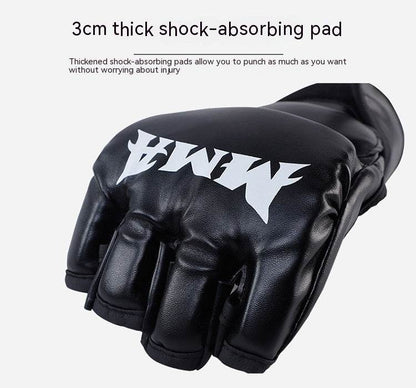 Sandbag Combat Boxing Gloves - Durable PU, Trendy Styles for Training - Buy Center
