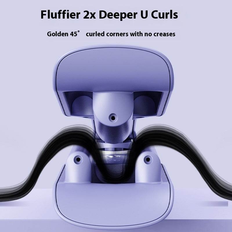 Full-Automatic Hair Curler - Wet & Dry Dual-Use, Stylish Purple Design - Buy Center