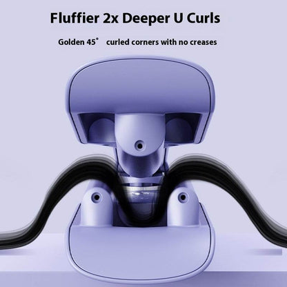 Full-Automatic Hair Curler - Wet & Dry Dual-Use, Stylish Purple Design - Buy Center