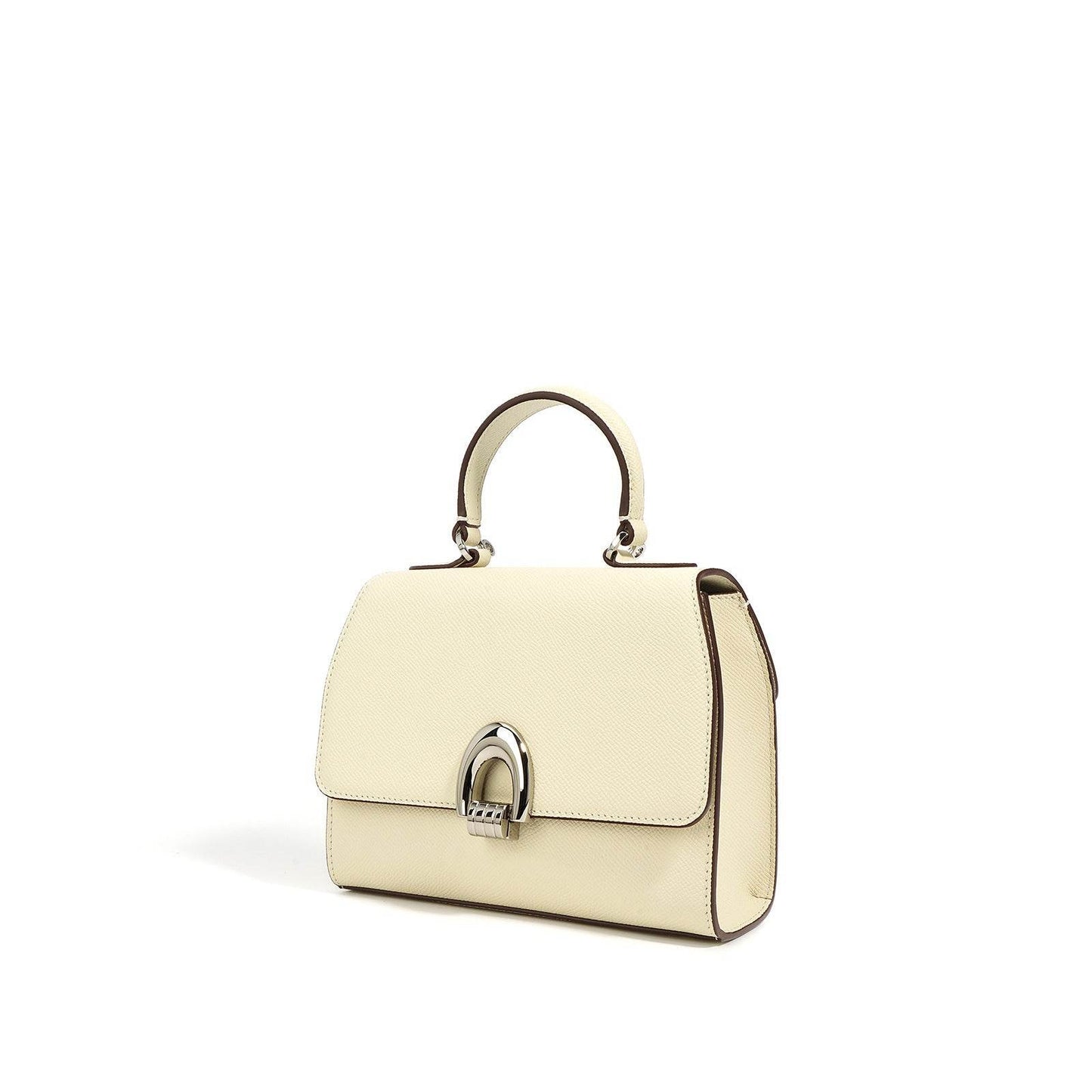 Buycenter Women's Casual Cowhide Handbag - Soft Shell Shape with Pocket - Buy Center