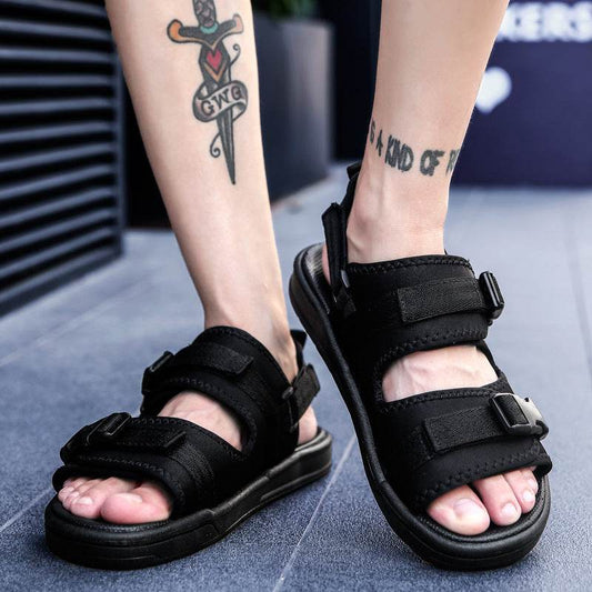 Stylish Two-Wear Men's Casual Slippers - Soft Bottom & Breathable Design - Buy Center