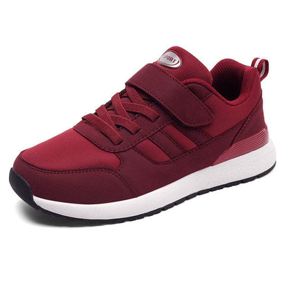 Buycenter Casual Sneakers for Middle-aged - Soft Bottom, Velcro Closure - Buy Center