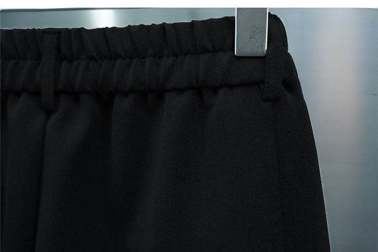 Casual Cropped Harem Pants for Teens - Trendy Loose Tapered Style - Buy Center