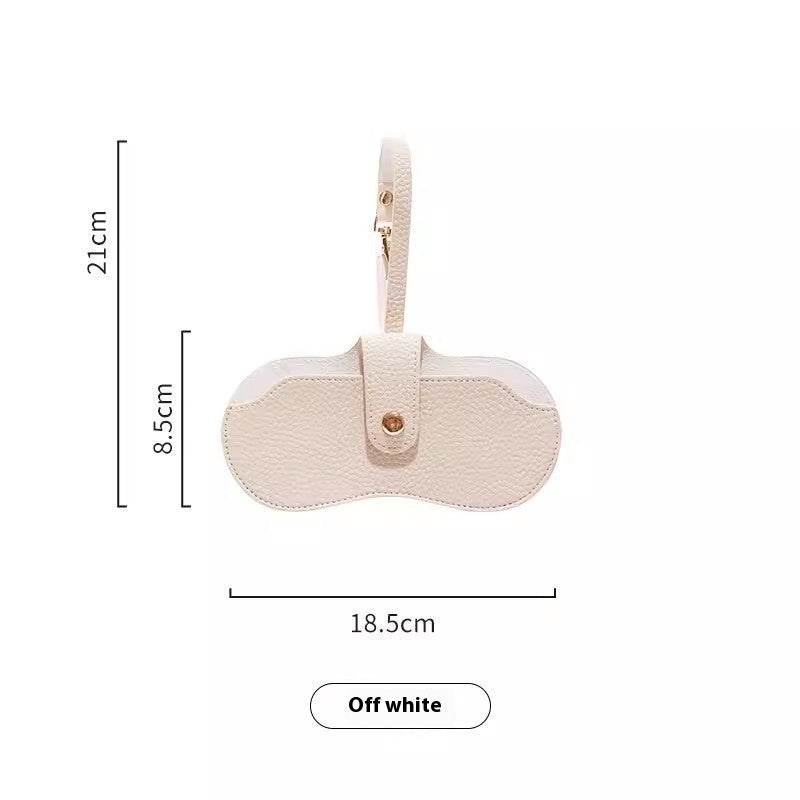 Stylish Portable Glasses Sleeve - Premium Leather Case for All Ages - Buy Center