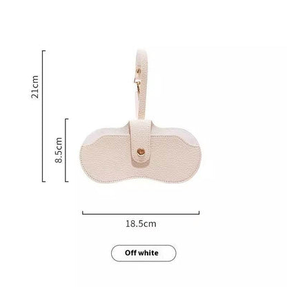 Stylish Portable Glasses Sleeve - Premium Leather Case for All Ages - Buy Center