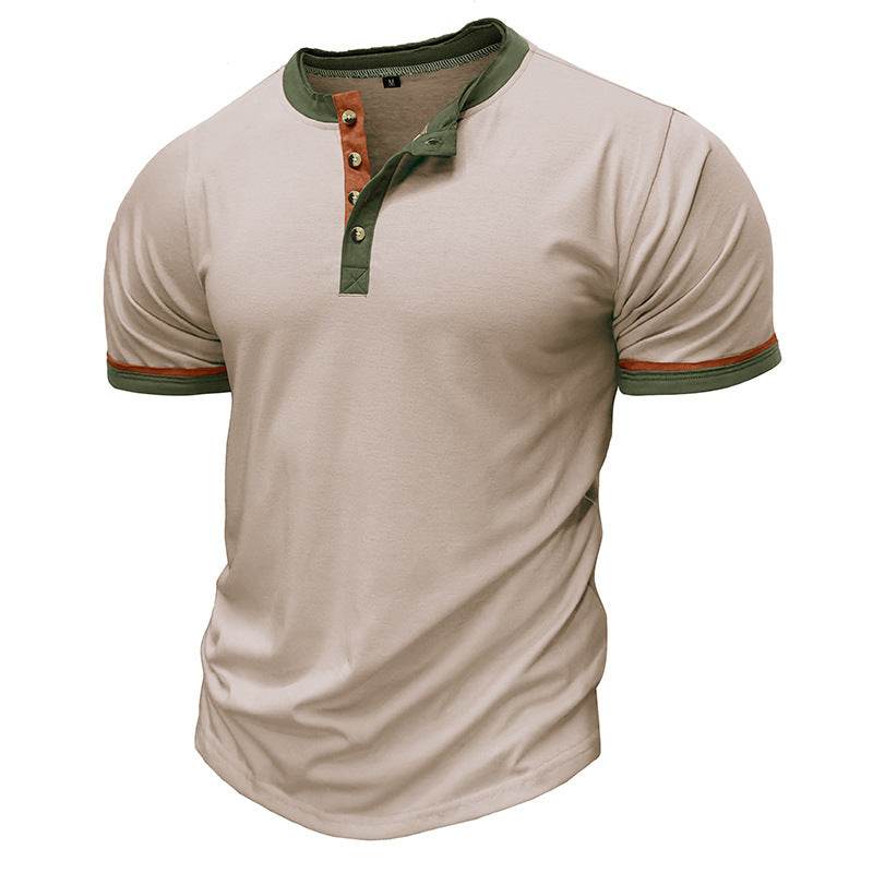 European & American Short-Sleeve T-Shirt - Casual Sports Fitness Wear - Buy Center