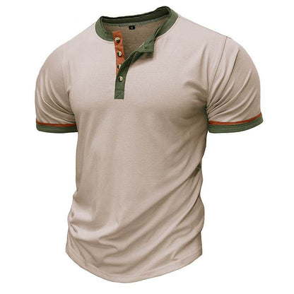 European & American Short-Sleeve T-Shirt - Casual Sports Fitness Wear - Buy Center